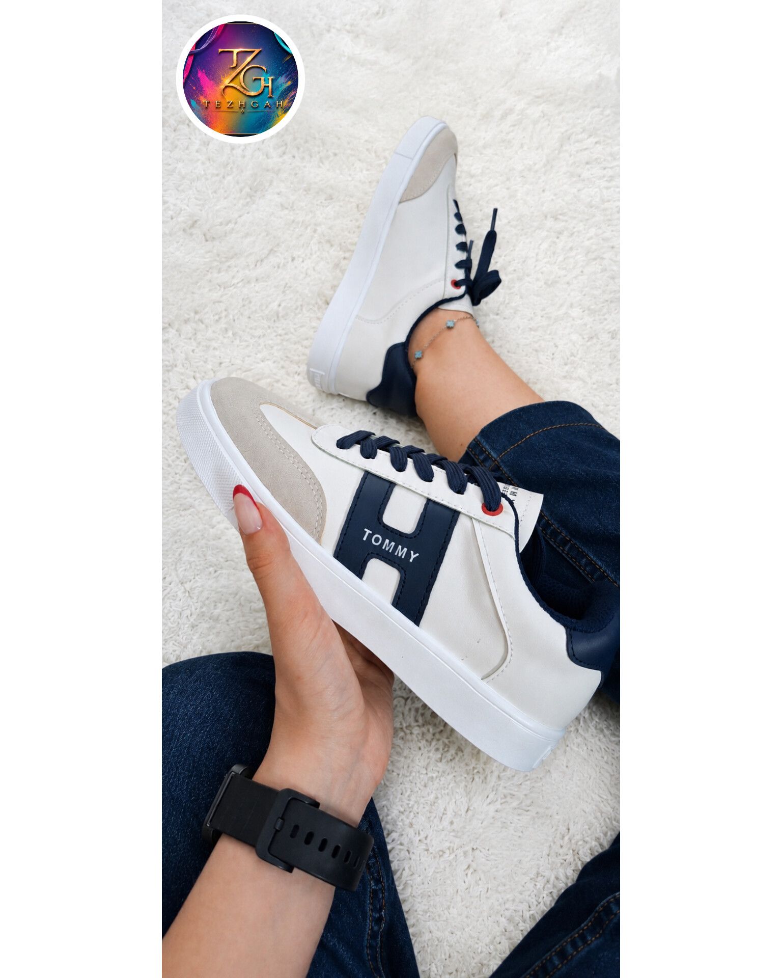 کتونی ونس تامی هیلفیگر Tommy Hilfiger
